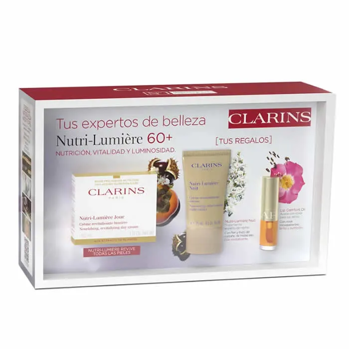 3666057314162.webp Clarins Nutri-Lumiére Revive 50ml Set 3 Pieces - Image 1