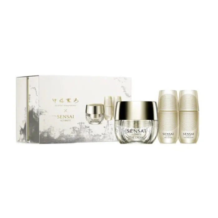 4973167926604_1.webp Sensai Ultimate The Cream 30ml Set 3 Pieces 2021 - Image 1