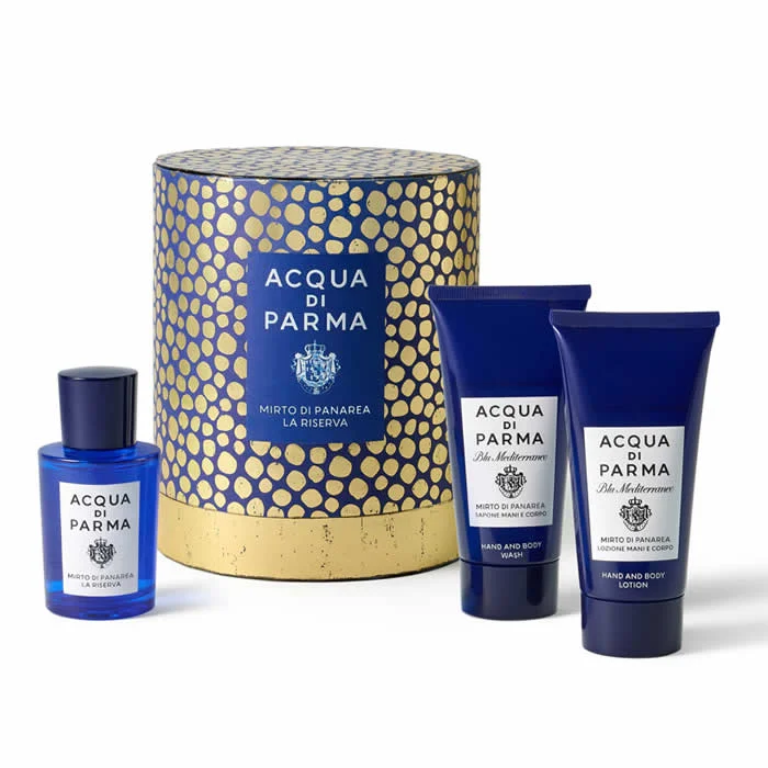8028713829529.webp Acqua Di Parma Mirto Di Panarea La Riserva 50ml Gift Set - Image 1