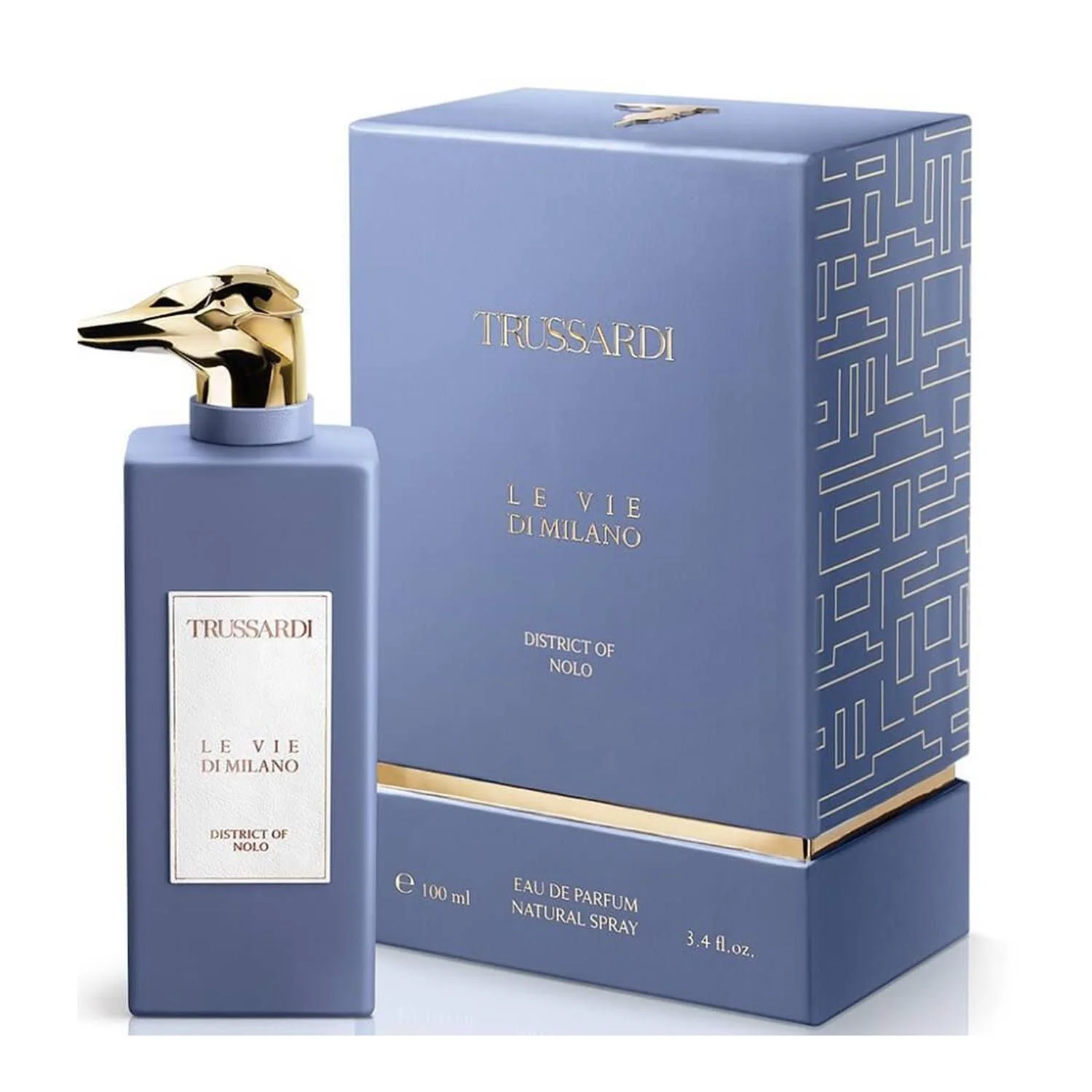 8058045436447.webp Trussardi Le Vie Di Milano District Of Nolo Eau De Parfum 100ml Spray - Image 1