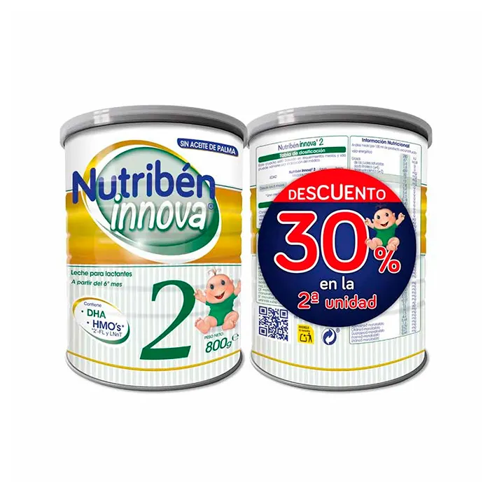 8430094318354.webp Nutriben Duplo Innova 2x800g - Image 1