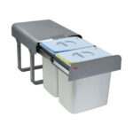 Teka ECO EASY 45 30 L 2 basket(s) Galvanized steel Grey