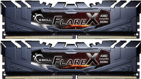 xlarge_20191018100621_g_skill_flare_x_32gb_ddr4_3200mhz_f4_3200c16d_32gfx.jpeg G.Skill Flare X DDR4 32GB RAM with 2x16GB Modules and Speed 3200 for Desktop - Image 1