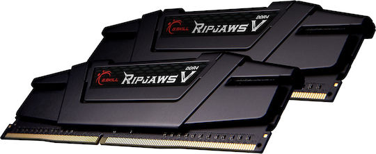 xlarge_20200127114251_g_skill_ripjaws_v_16gb_ddr4_3600mhz_f4_3600c16d_16gvkc.jpeg G.Skill Ripjaws V DDR4 16GB RAM with 2x8GB Modules and Speed 3600 for Desktop - Image 1