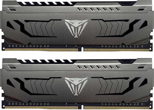 xlarge_20200330180907_patriot_viper_steel_32gb_ddr4_3200mhz_pvs432g320c6k.jpeg Patriot Viper Steel DDR4 32GB RAM with 2x16GB Modules and Speed 3200 for Desktop - Image 1