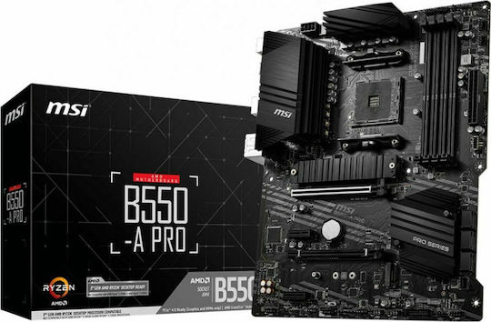 xlarge_20200717125621_msi_b550_a_pro.jpeg MSI B550-A Pro Motherboard ATX with AMD AM4 Socket 7C56-002R - Image 1