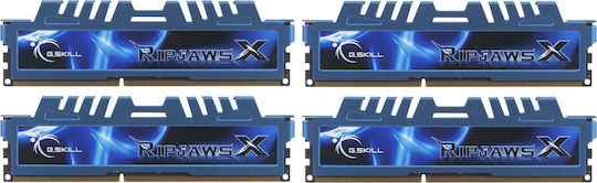 xlarge_20210216144614_g_skill_ripjawsx_32gb_ddr3_1600mhz_f3_1600c9q_32gxm.jpeg G.Skill RipjawsX DDR3 32GB RAM with 4x8GB Modules and Speed 1600 for Desktop - Image 1