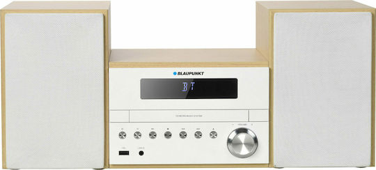 xlarge_20210923113911_blaupunkt_ichosystima_2_0_ms45bt_300w_me_cd_player_kai_bluetooth.jpeg Blaupunkt MS45BT home audio system Home audio micro system 50 W Beige - Image 1