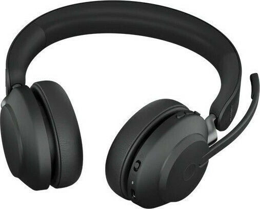xlarge_20211108125301_jabra_evolve2_65_link380a_uc_stereo_desk_stand_black.jpeg Jabra Evolve2 65 VOIP Headset Link380a UC Stereo Desk Stand Black (26599-989-989) - Image 1