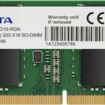 ADATA AD4S320032G22-SGN memory module 32 GB 1 x 32 GB DDR4 3200 MHz