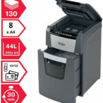 Rexel Optimum AutoFeed+ 130X paper shredder Cross shredding 55 dB 22 cm Black  Silver