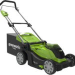 Cordless mower 40V 4Ah 41 cm Greenworks G40LM41K4 - 2504707UB