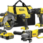 Stanley Fatmax Set Impact Drill Driver 18V with 2 Batteries 4Ah and Case