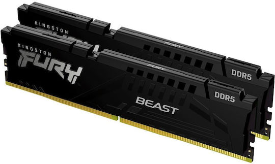 xlarge_20221014163137_kingston_fury_beast_32gb_ddr5_ram_me_2_modules_2x16gb_kai_sychnotita_5600mhz_gia_desktop_kf556c36bbek2_32.jpeg Kingston Technology FURY Beast 32GB 5600MT/s DDR5 CL36 DIMM (Kit of 2) Black - Image 1