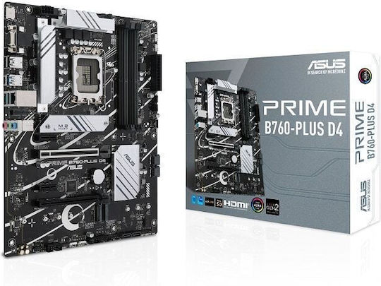 ASUS PRIME B760-PLUS D4 Intel B760 LGA 1700 ATX - Image 1