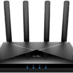 Cudy P5 wireless router Gigabit Ethernet Dual-band (2.4 GHz / 5 GHz) 5G Black