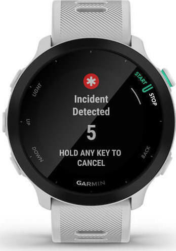 xlarge_20230303165415_garmin_forerunner_55_42mm_adiavrocho_smartwatch_me_palmografo_white.jpeg Garmin Forerunner 55 2.64 cm (1.04 ) MIP 42 mm Digital 208 x 208 pixels White GPS (satellite) - Image 1