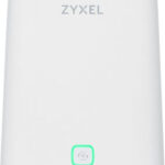 Zyxel FWA510 wireless router Multi-Gigabit Ethernet Tri-band (2.4 GHz / 5 GHz / 5 GHz) 5G Black  White