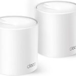 TP-LINK Deco X10 v1 WiFi Mesh Network Access Point Wi‑Fi 6 Dual Band (2.4 & 5GHz) in Double Kit White