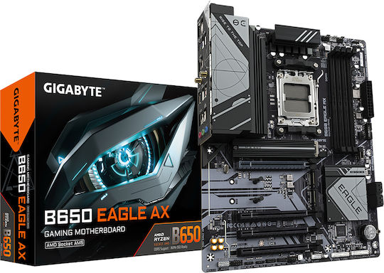 Gigabyte B650 Eagle AX Wi-Fi Motherboard ATX with AMD AM5 Socket - Image 1