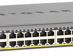 NETGEAR GS752TP-300EUS network switch Managed L2/L3/L4 Gigabit Ethernet (10/100/1000) Power over Ethernet (PoE) 1U Black