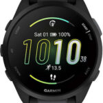 Garmin Forerunner 165 3.05 cm (1.2 ) AMOLED 43 mm Digital 390 x 390 pixels Touchscreen Black GPS (satellite)