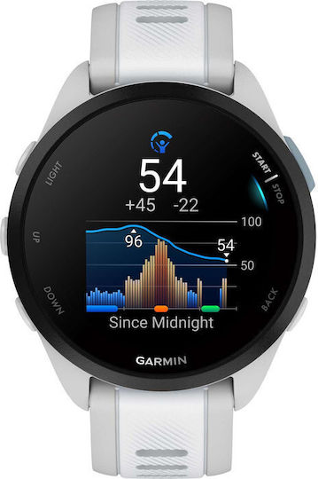 Garmin Forerunner 165 3.05 cm (1.2 ) AMOLED Digital 390 x 390 pixels Touchscreen Grey GPS (satellite) - Image 1