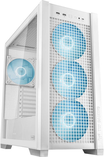 xlarge_20240422151055_asus_tuf_gaming_gt302_argb_midi_tower_kouti_ypologisti_me_plaino_parathyro_leyko.jpeg Asus TUF Gaming GT302 ARGB Midi Tower Computer Case with Side Window White - Image 1