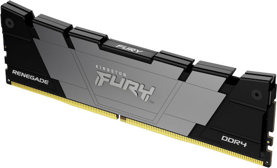Kingston Technology FURY 16GB 3600MT/s DDR4 CL16 DIMM 1Gx8 Renegade Black - Image 1