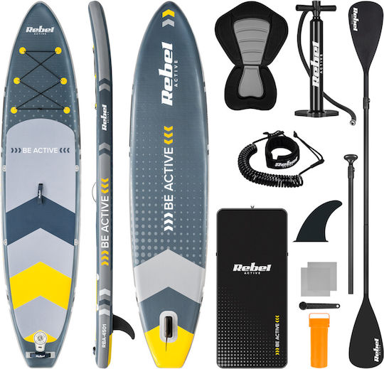 xlarge_20240731111259_lechpol_fouskoti_sanida_sup_kayak_me_mikos_3_5m.jpeg Deska SUP REBEL ACTIVE RBA-4501 350cm - Image 1