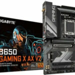 GIGABYTE B650 GAMING X AX V2 Motherboard - AMD Ryzen 9000 Series CPUs  8+2+2 Phases VRM  up to 8000MHz DDR5 (OC)  1xPCIe 5.0 + 2xPCIe 4.0 M.2  2.5GbE LAN  WIFI 6E  USB 3.2 Gen 2