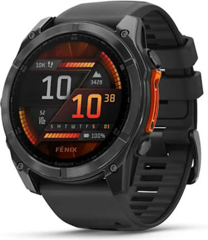 Garmin Fenix 8 3.56 cm (1.4 ) AMOLED 51 mm Digital 454 x 454 pixels Touchscreen Titanium Wi-Fi GPS (satellite) - Image 1
