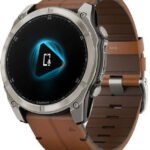 Garmin Fenix 8 3.56 cm (1.4 ) AMOLED 51 mm Digital 454 x 454 pixels Touchscreen Titanium Wi-Fi GPS (satellite)