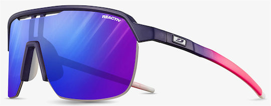 xlarge_20240905145233_julbo_gyalia_podilasias_d218041_kai_fotochromikous_fakous.jpeg JULBO FREQUENCY REACTIV 1-3 HC purple/pink sunglasses - Image 1