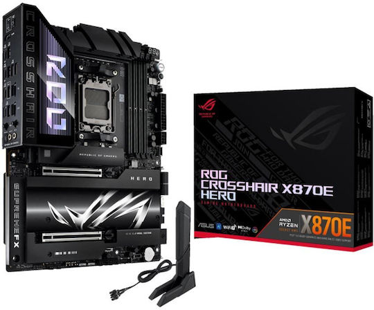 ASUS ROG CROSSHAIR X870E HERO AMD X870E Socket AM5 ATX - Image 1