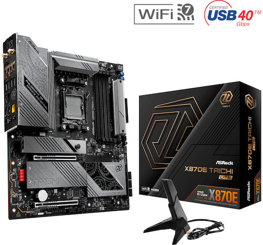 ASRock X870E Taichi Lite Wi-Fi Motherboard Extended ATX with AMD AM5 Socket - Image 1