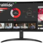 LG 34WR50QK-B computer monitor 86.4 cm (34 ) 3440 x 1440 pixels Wide Quad HD Black