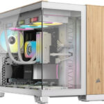 Corsair CC-9011288-WW computer case Midi Tower Bamboo  White