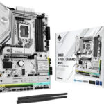 ASRock B860 Steel Legend WIFI Motherboard ATX with Intel 1851 Socket