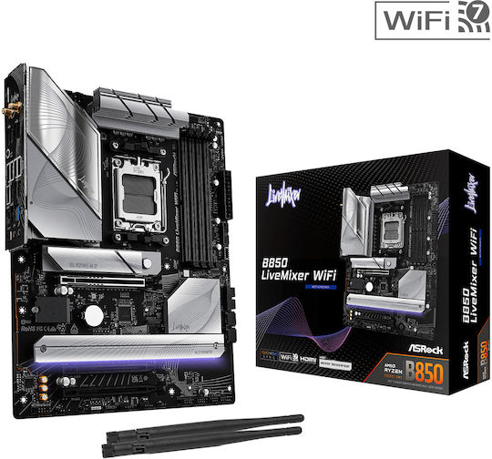 xlarge_20250123122818_asrock_b850_livemixer_wifi_motherboard_atx_me_amd_am5_socket.jpeg ASRock B850 LiveMixer WiFi Motherboard ATX with AMD AM5 Socket - Image 1