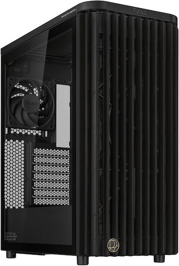 xlarge_20250304172408_asus_proart_pa401_wood_edition_midi_tower_kouti_ypologisti_me_plaino_parathyro_mayro.jpeg Asus ProArt PA401 Wood Edition Gaming Midi Tower Computer Case with Black Side Window - Image 1