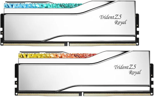 G.Skill Trident Z5 Royal DDR5 32GB RAM with 2x16GB Modules and Speed 6000 for Desktop - Image 1
