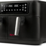 Girmi Air Fryer with Double Detachable Bucket 9lt Black FG26