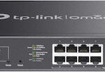 TP-Link Omada ES220GMP network switch Managed L2 Gigabit Ethernet (10/100/1000) Power over Ethernet (PoE) Black