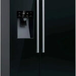 Bosch Retro Side-by-Side Refrigerator 562lt Total NoFrost H178.7xW90.8xD70.7cm Black KAD93ABEP