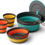 SEA TO SUMMIT Frontier UL ultra-light folding pot set for 2 people/5 pieces