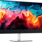 DELL Plus S3225QC computer monitor 80.3 cm (31.6 ) 3840 x 2160 pixels 4K Ultra HD QD-OLED Black  Silver