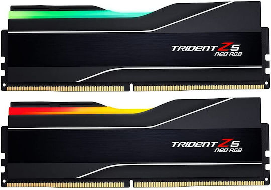 G.Skill Trident Z5 Neo RGB F5-6000J3038F16GX2-TZ5NR memory module 32 GB 2 x 16 GB DDR5 6000 MHz - Image 1