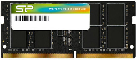 SILICON POWER DDR4 SODIMM RAM memory 3200 MHz CL22 16 GB (SP016GBSFU320X02) Black - Image 1