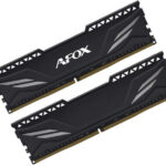 Afox Black Heatsink DDR4 32GB RAM with 2x16GB Modules and Speed 3200 for Desktop
